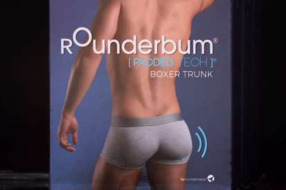 Rounderbum Men's Butt lifting underwear